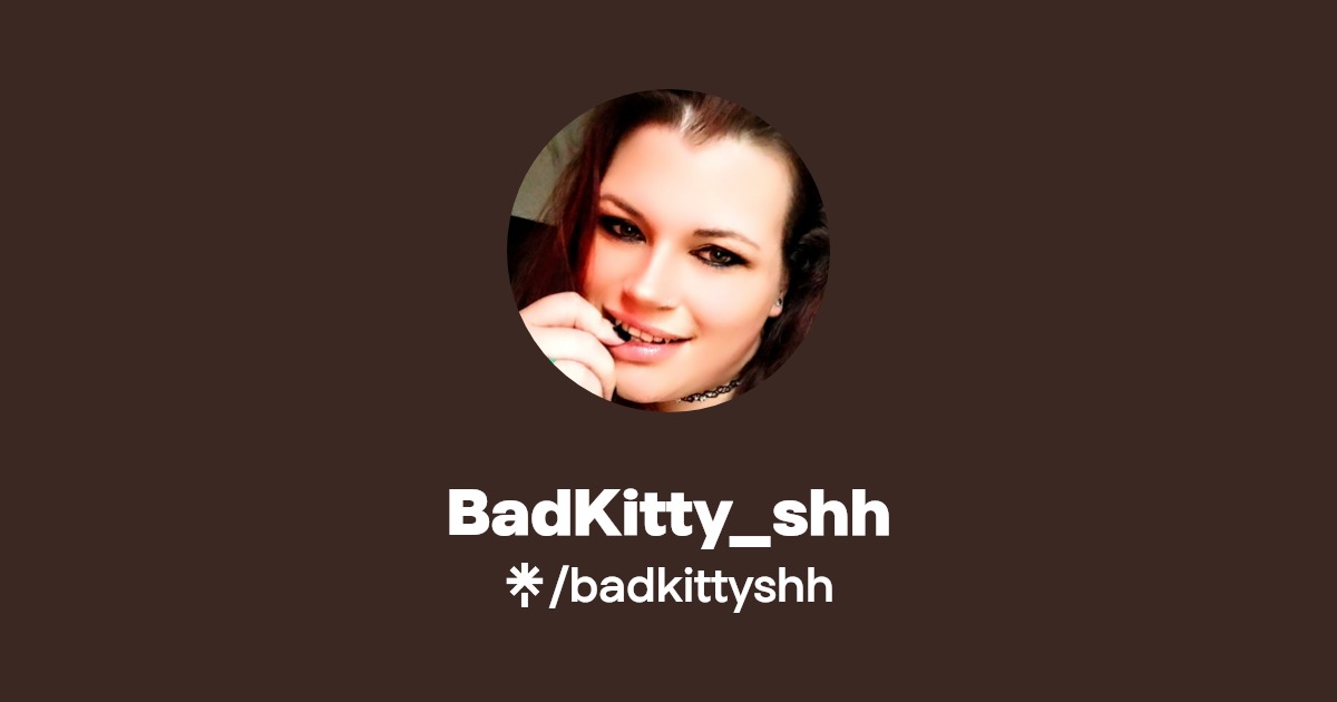 BadKitty_shh - Find BadKitty_shh Onlyfans - Linktree