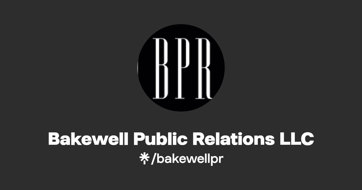 Bakewell Public Relations LLC Instagram, Facebook Linktree