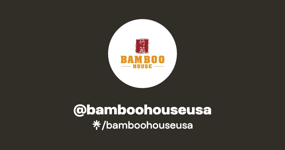 bamboohouseusa Instagram, Facebook, TikTok Linktree