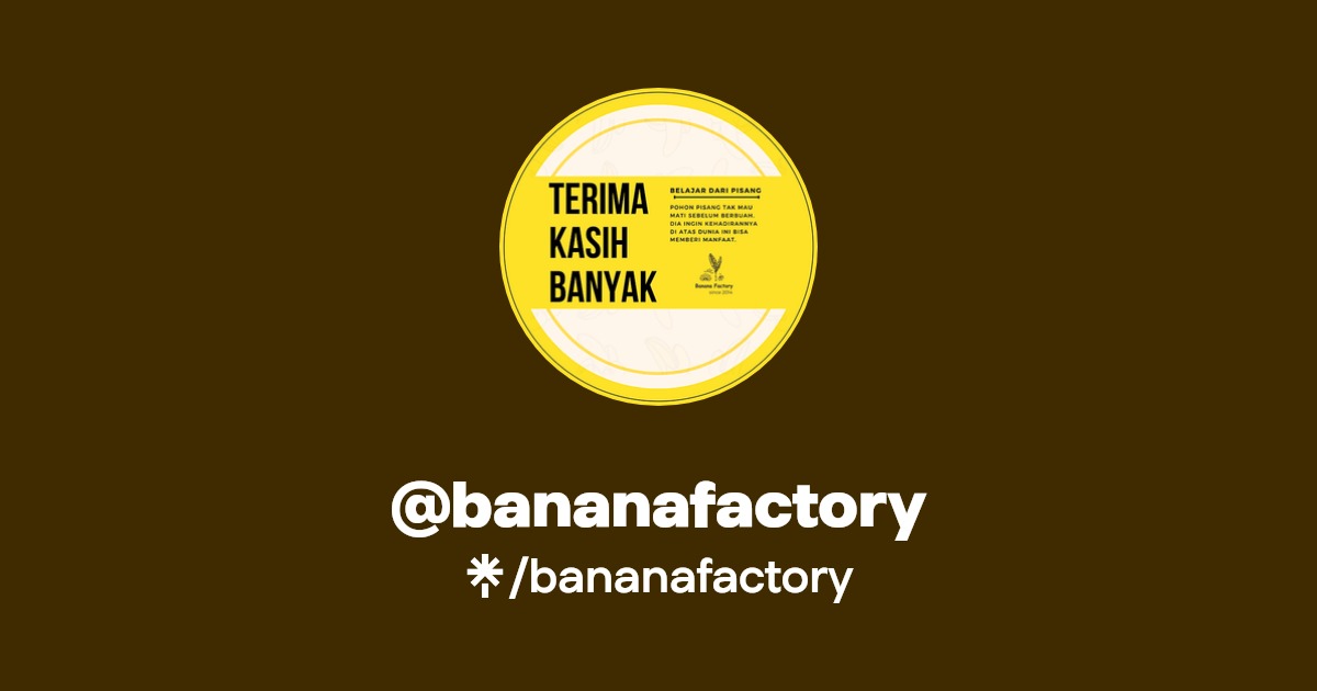 bananafactory Instagram Linktree