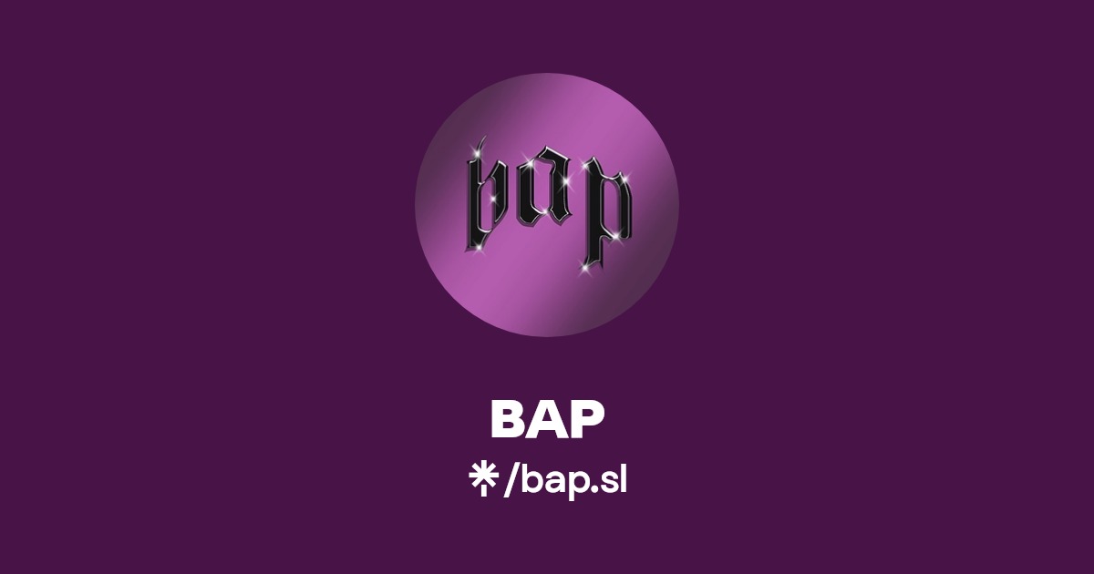 BAP Twitter, Instagram Linktree