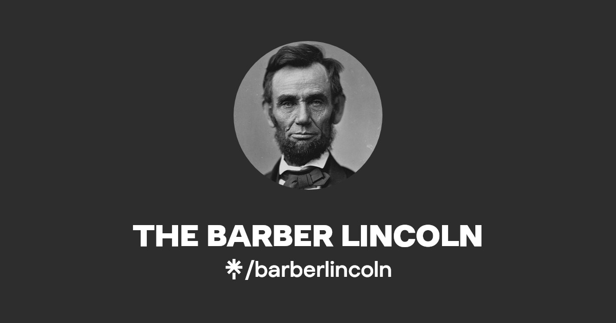 THE BARBER LINCOLN Instagram Linktree