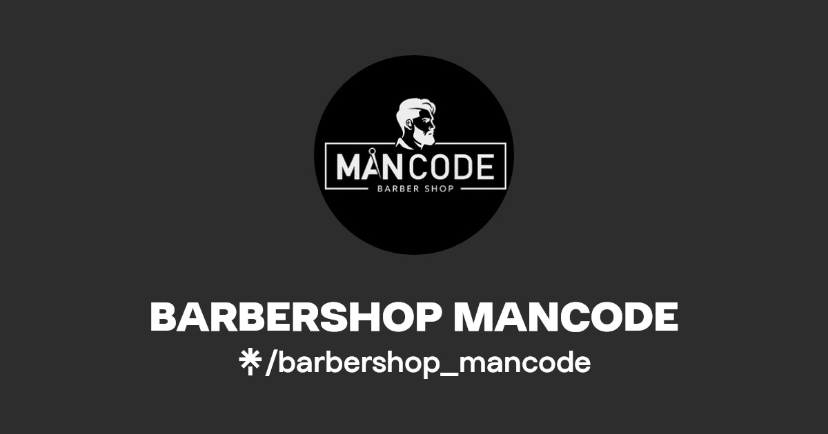 MANCODE Instagram, Facebook Linktree