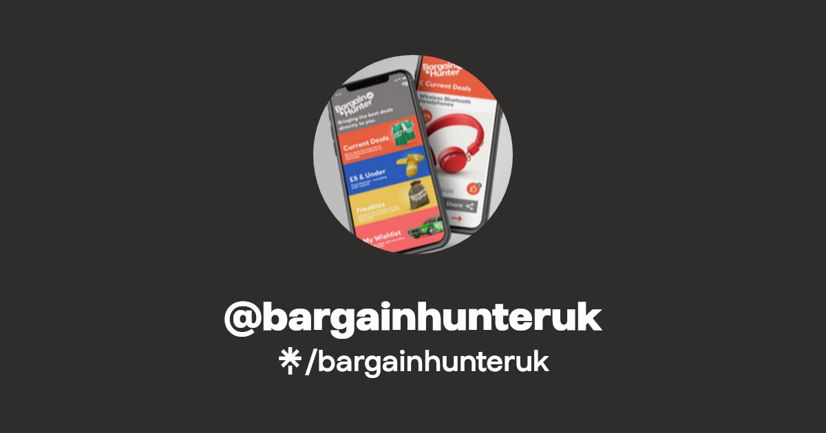 bargainhunteruk Facebook Linktree