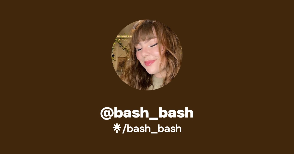 bash_bash - Find @bash_bash Onlyfans - Linktree