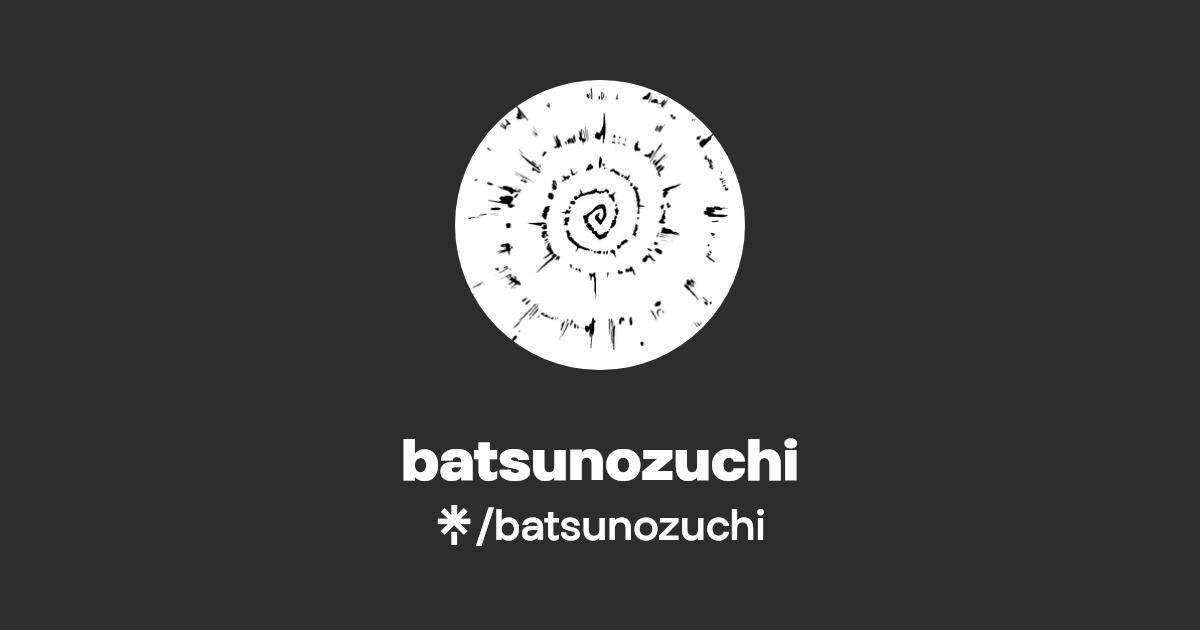 batsu_nozuchi on discord Instagram Linktree