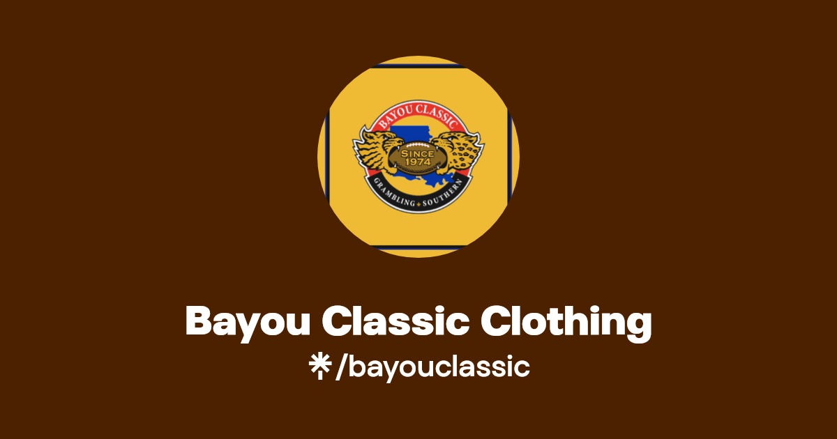 Bayou Classic Clothing Linktree