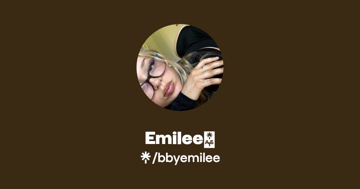 Emilee🖤 Find Emilee🖤 Onlyfans Linktree