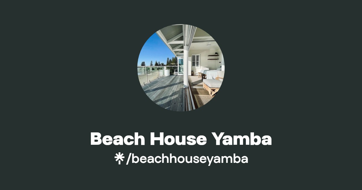 Beach House Yamba Instagram Linktree