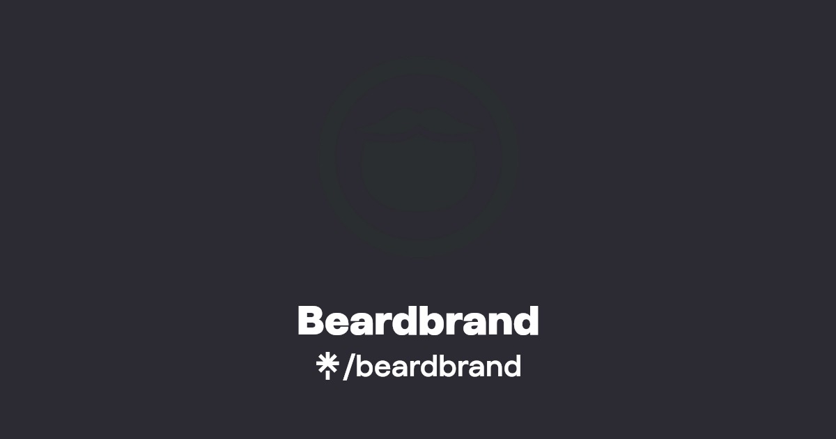 Beardbrand Instagram, Facebook Linktree