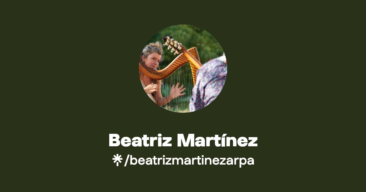 Beatriz Martínez Instagram, Facebook Linktree