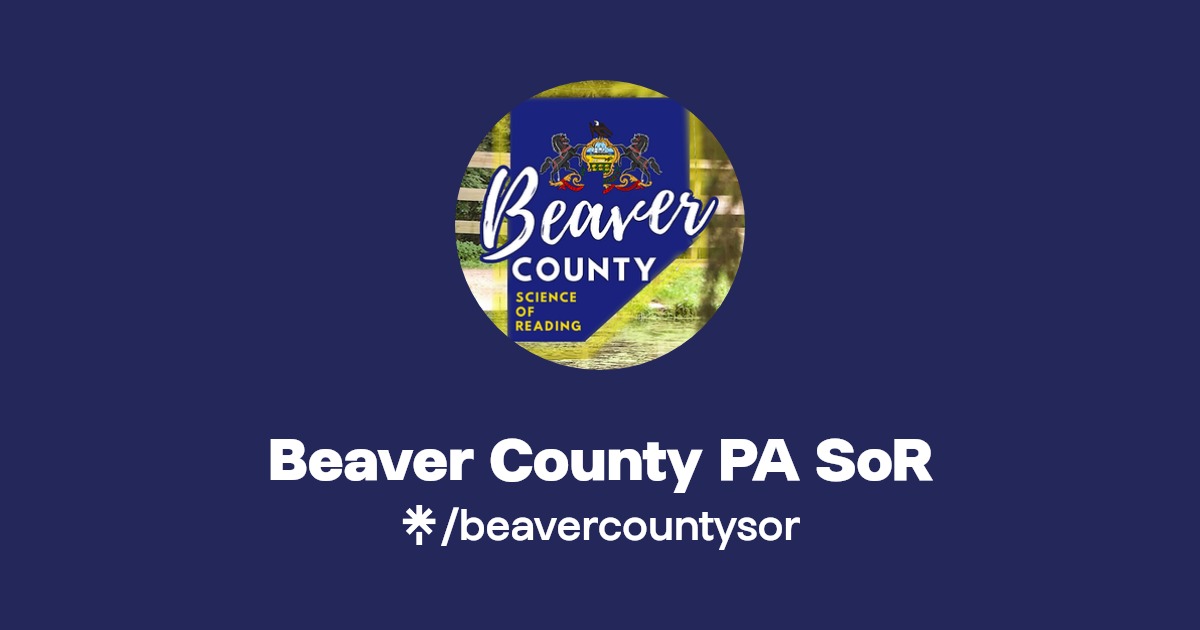 Beaver County PA SoR Instagram, Facebook Linktree