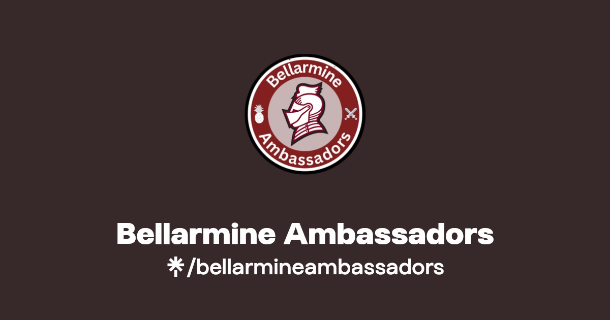 Bellarmine Ambassadors Instagram, TikTok Linktree