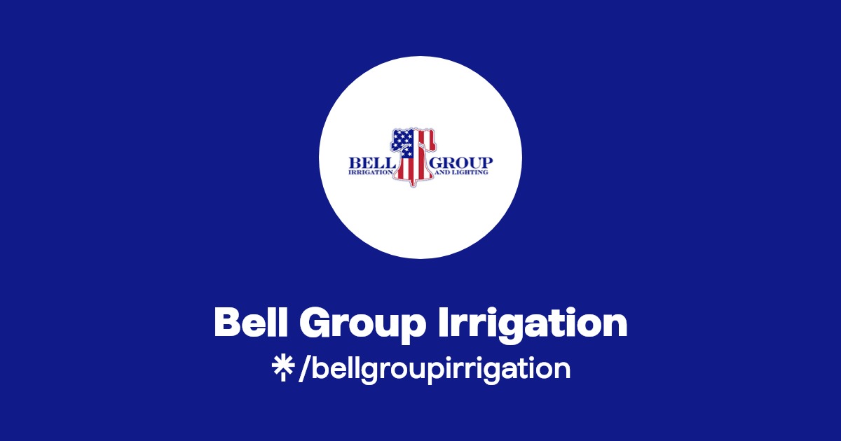 Bell Group Irrigation Instagram, Facebook, TikTok Linktree