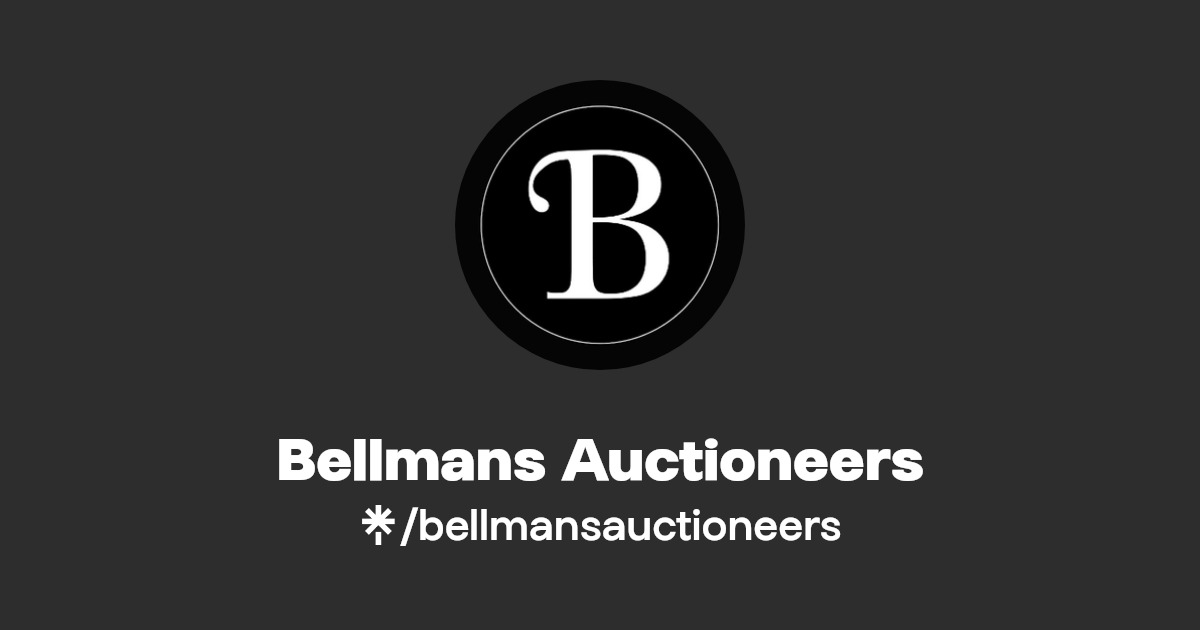 Bellmans Auctioneers Instagram, TikTok Linktree