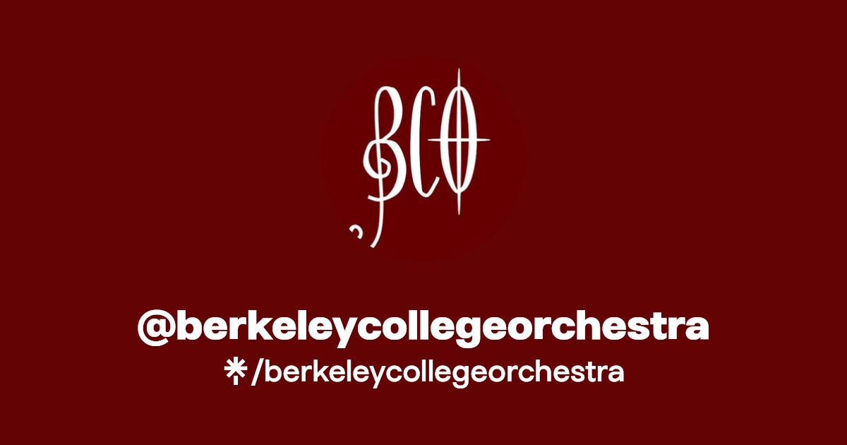 berkeleycollegeorchestra Instagram, Facebook Linktree