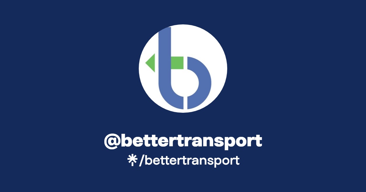 bettertransport Instagram, Facebook Linktree
