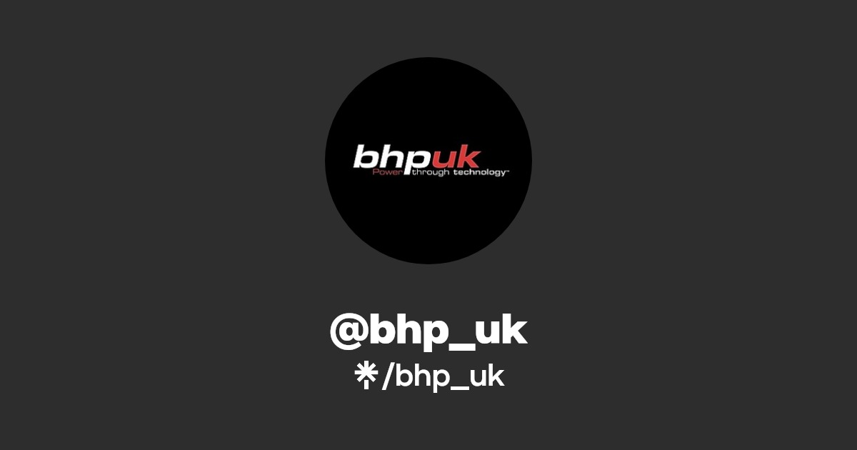 bhp_uk Twitter, Instagram, Facebook Linktree