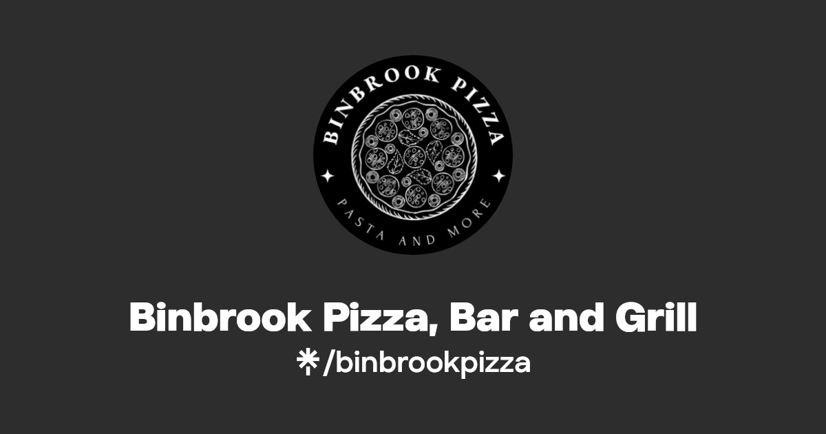 Binbrook Pizza, Bar and Grill Instagram Linktree
