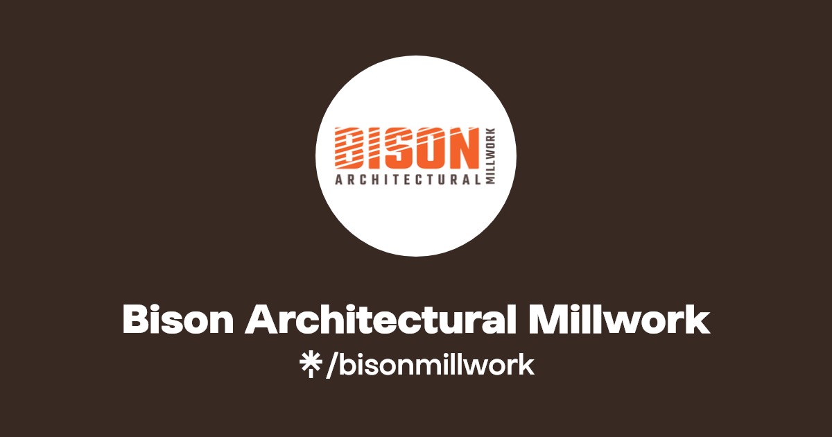 Bison Architectural Millwork Instagram Linktree
