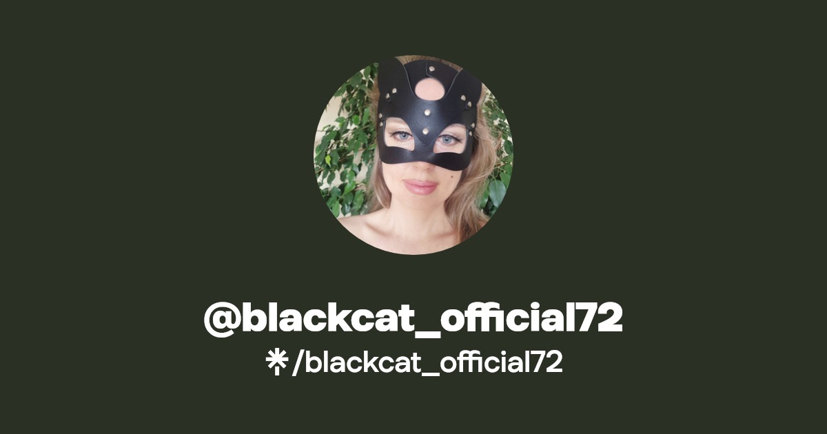 blackcat_official72 - Find @blackcat_official72 Onlyfans - Linktree