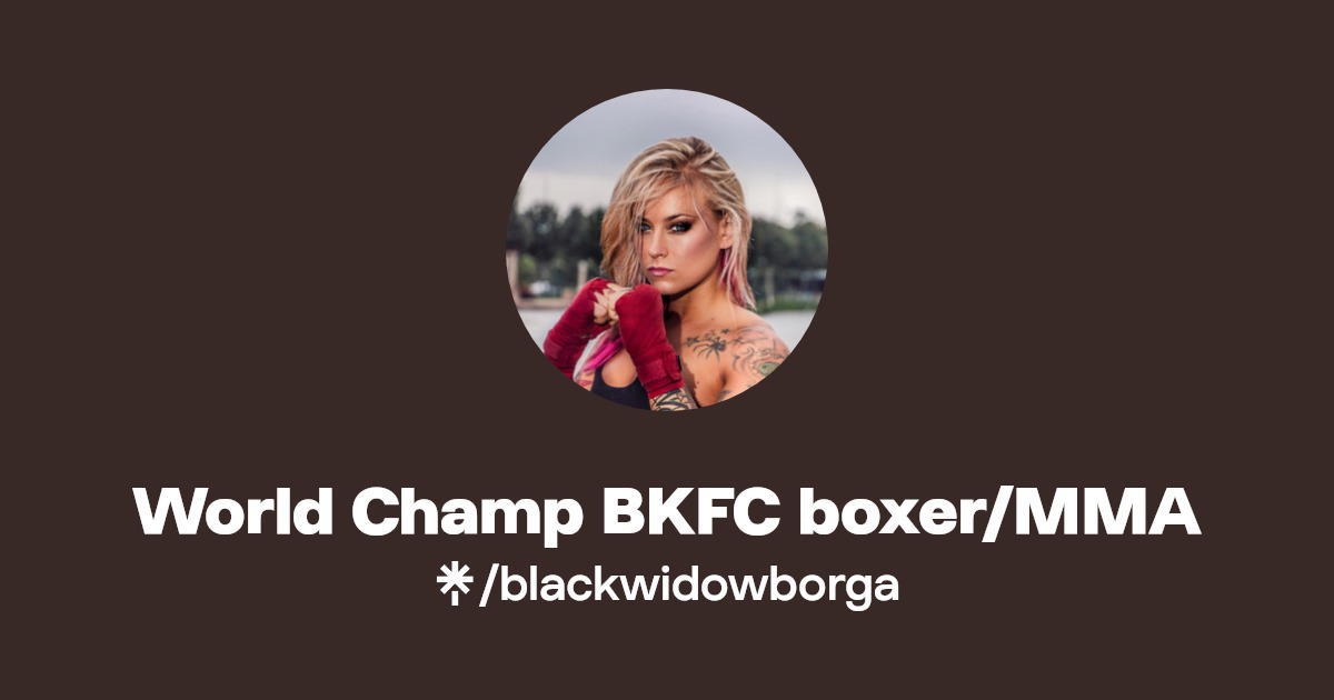 World Champ BKFC boxeMMA | Instagram, Facebook, TikTok | Linktree