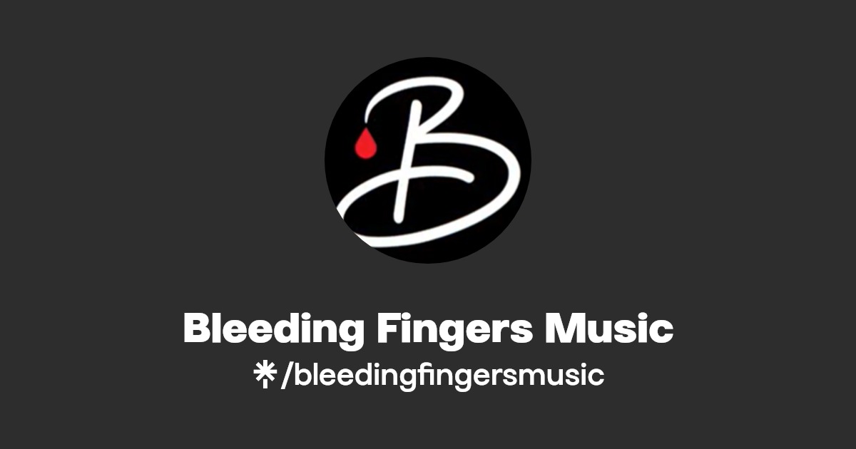 bleedingfingersmusic Instagram, Facebook Linktree