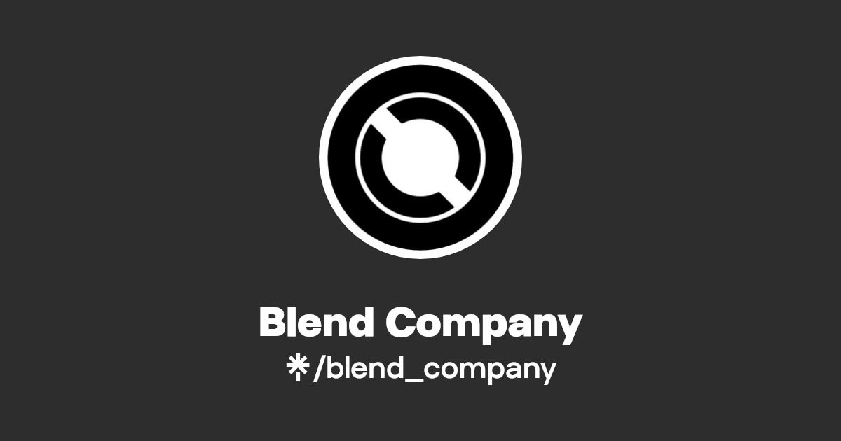 Blend Company Twitter Linktree