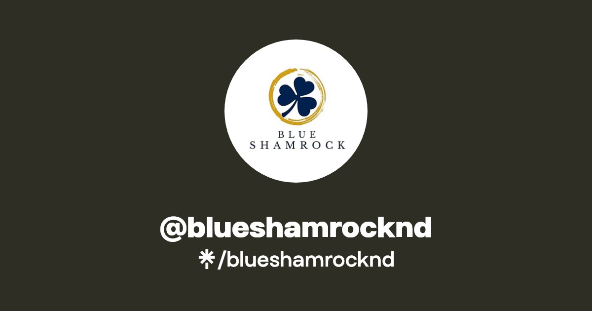 blueshamrocknd Instagram, Facebook Linktree