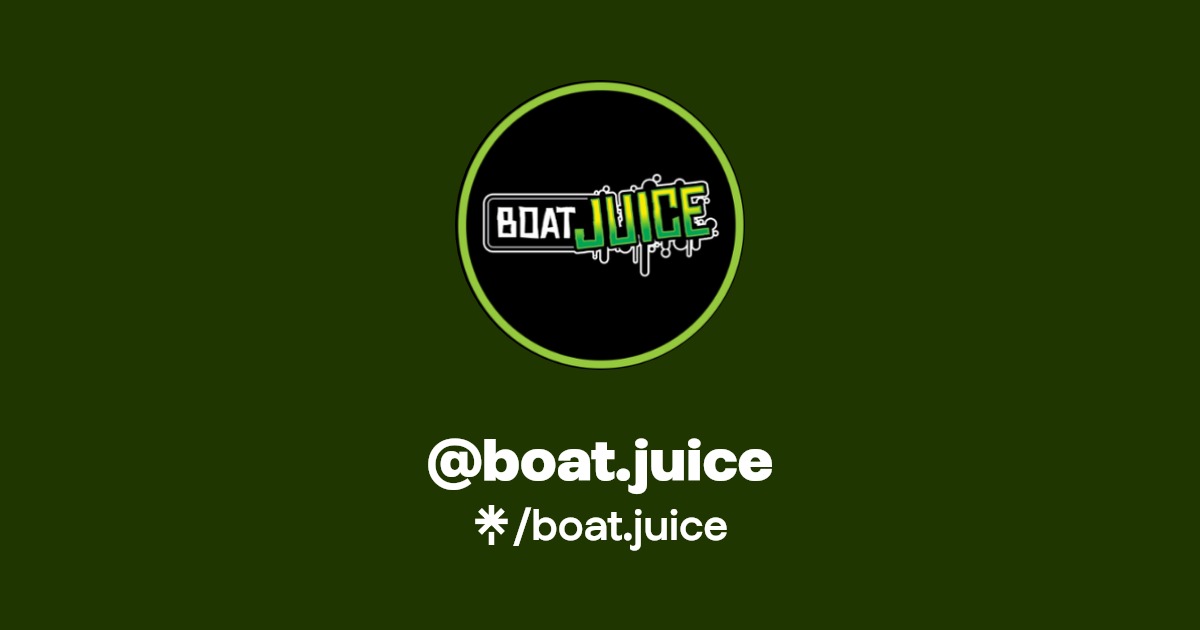 boat.juice TikTok Linktree