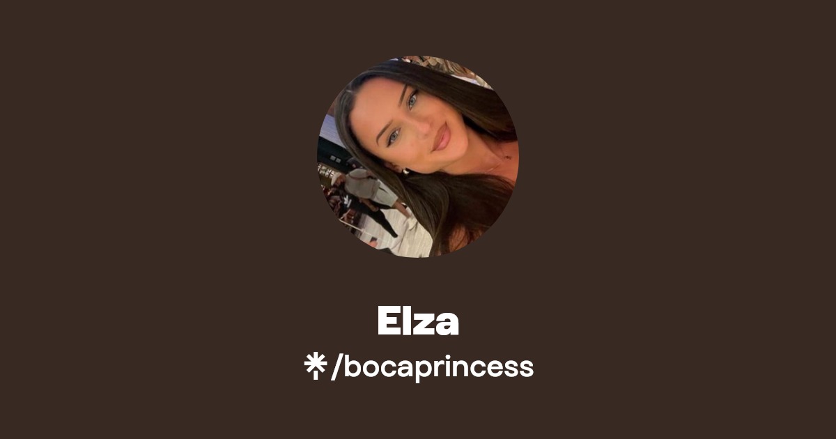 Elza - Find Elza Onlyfans - Linktree
