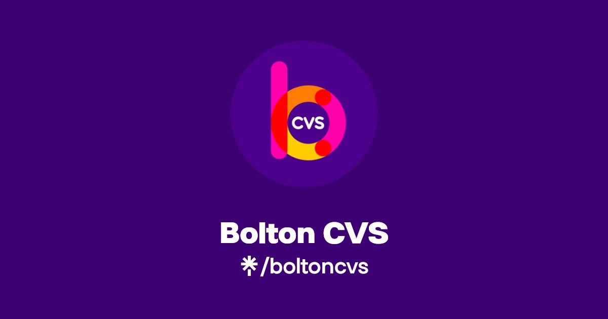 Bolton CVS Twitter, Instagram, Facebook Linktree