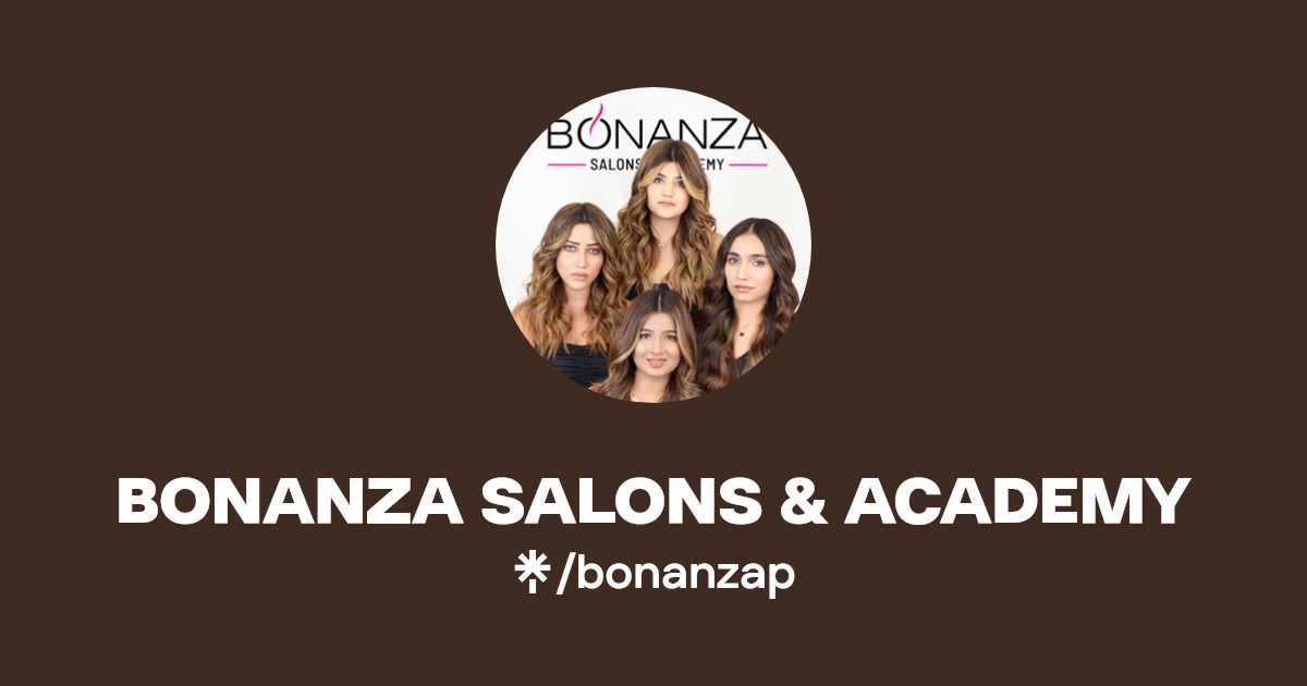 BONANZA SALONS & ACADEMY Linktree