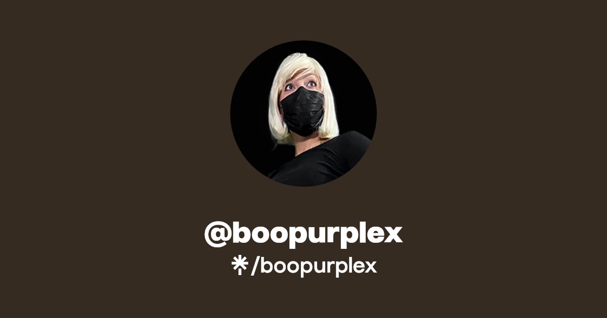 boopurplex - Find @boopurplex Onlyfans - Linktree