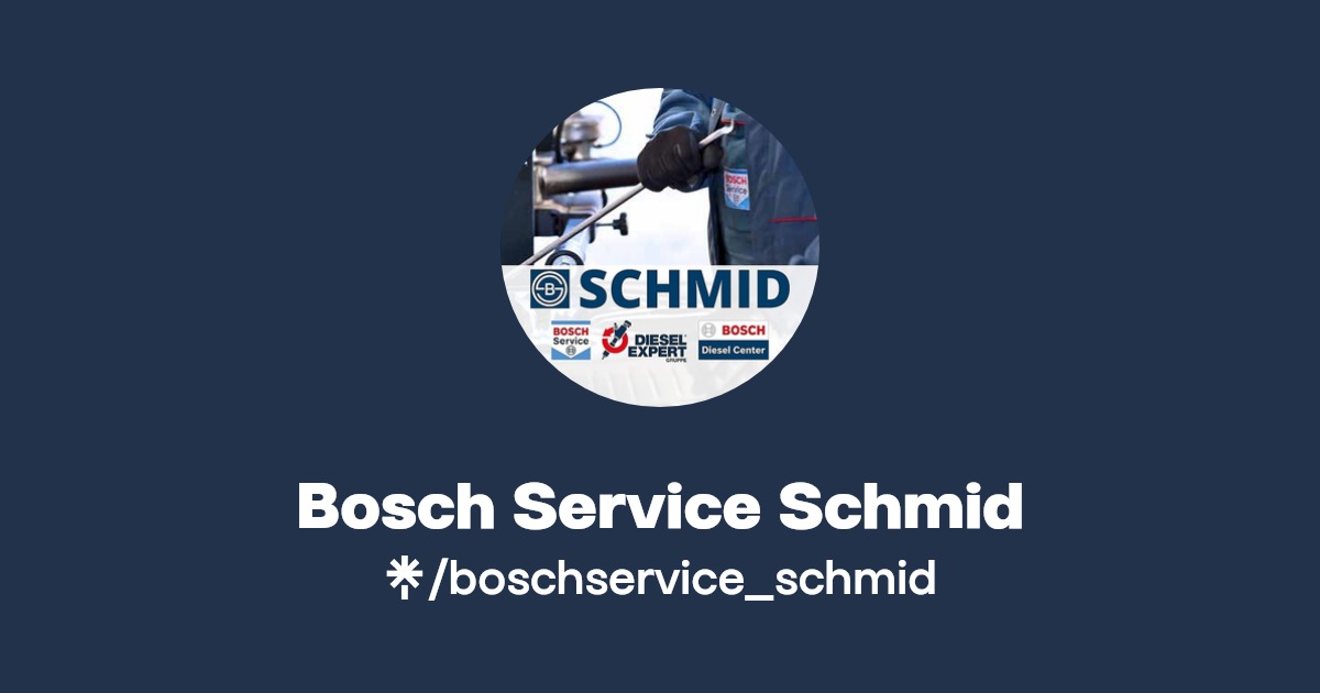 Bosch Service Schmid Linktree