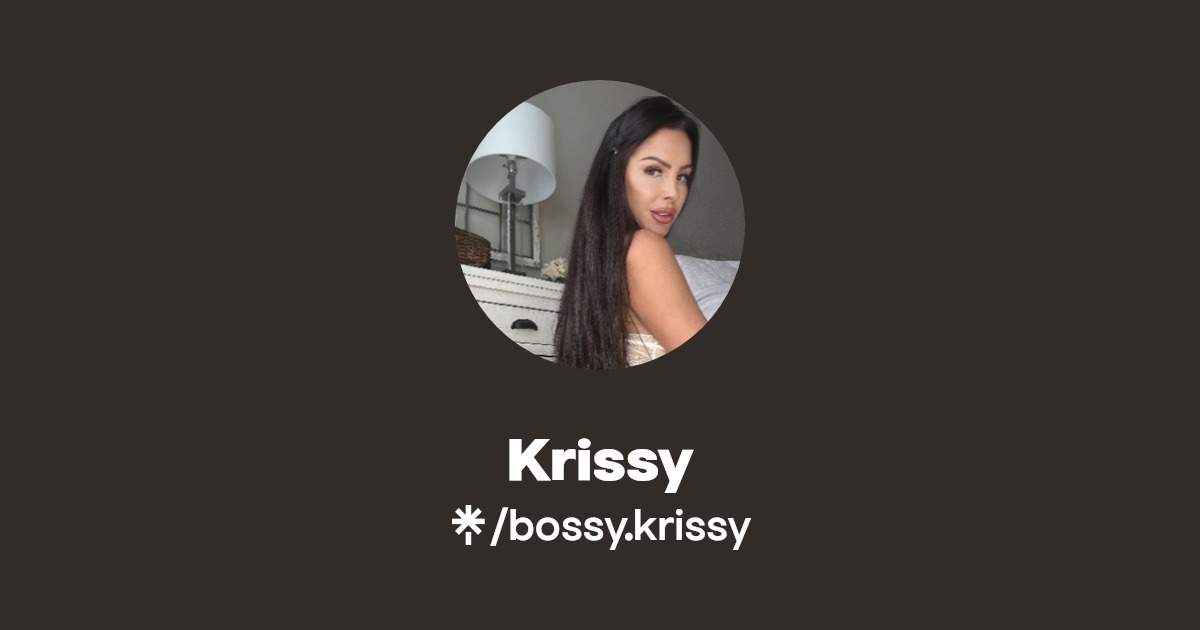 Krissy - Find Krissy Onlyfans - Linktree