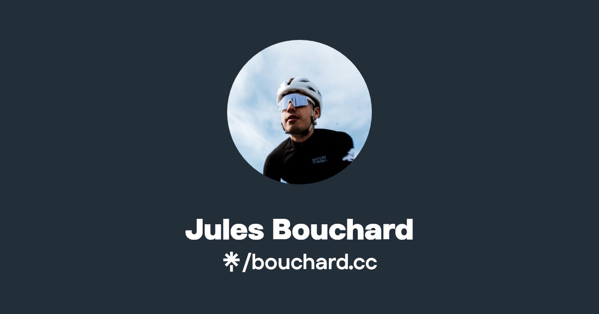 Jules Bouchard Instagram, TikTok Linktree