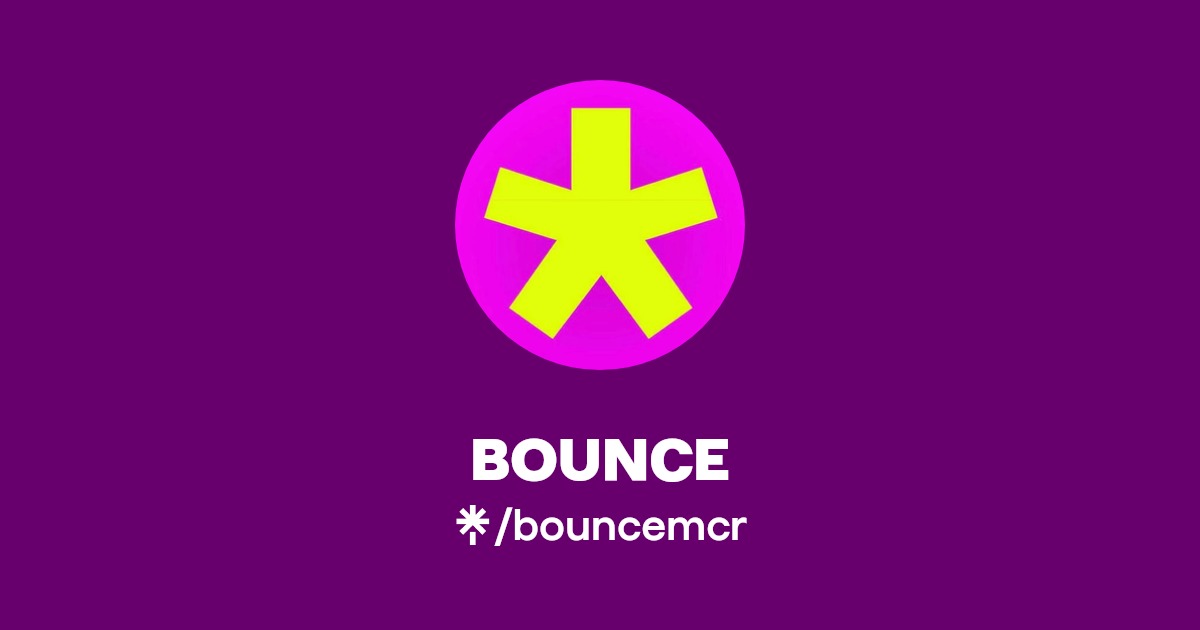 BOUNCE Instagram, TikTok Linktree
