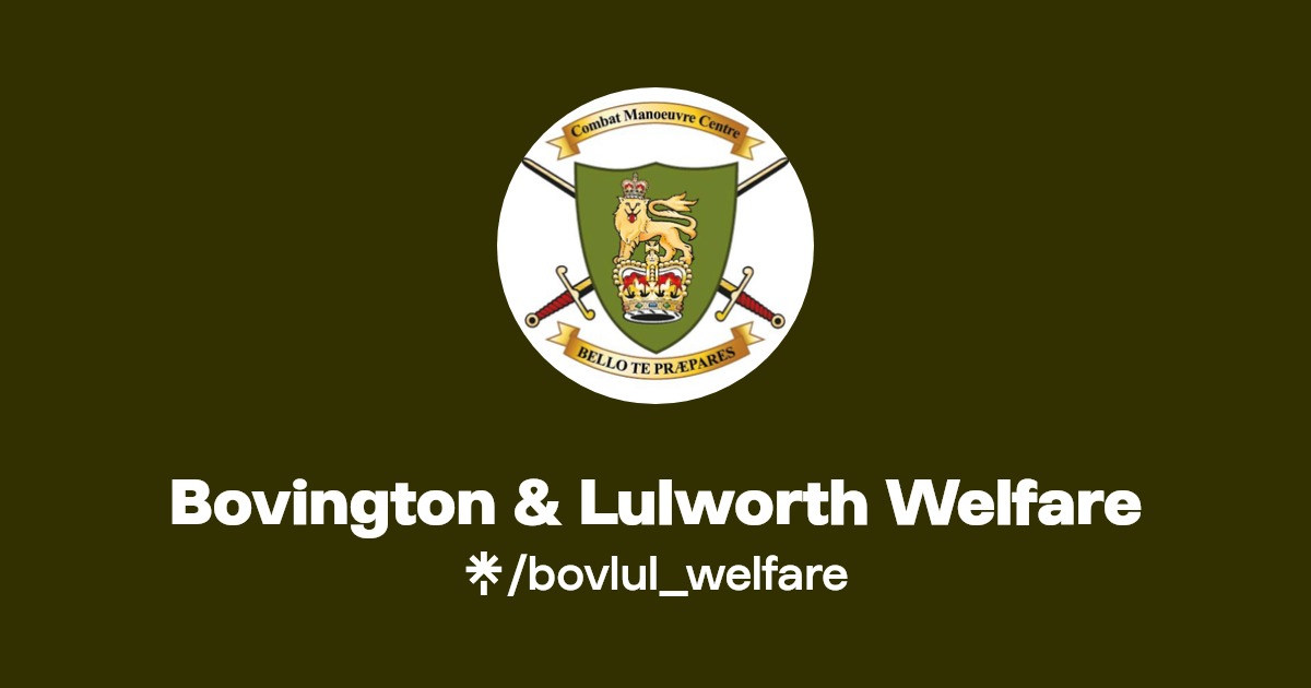 Bovington & Lulworth Welfare Facebook Linktree