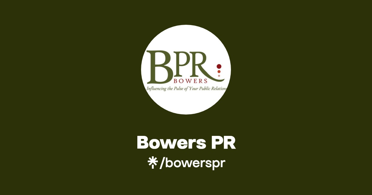 Bowers PR Linktree