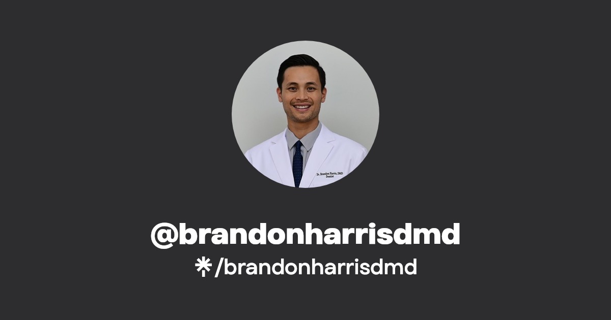 brandonharrisdmd Instagram Linktree