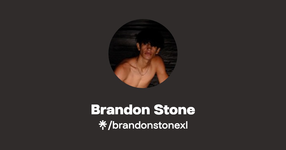 Brandon Stone - Find Brandon Stone Onlyfans - Linktree