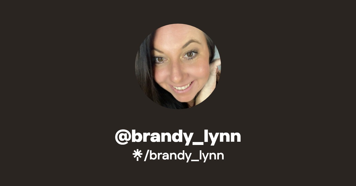 brandy_lynn Instagram, Facebook Linktree