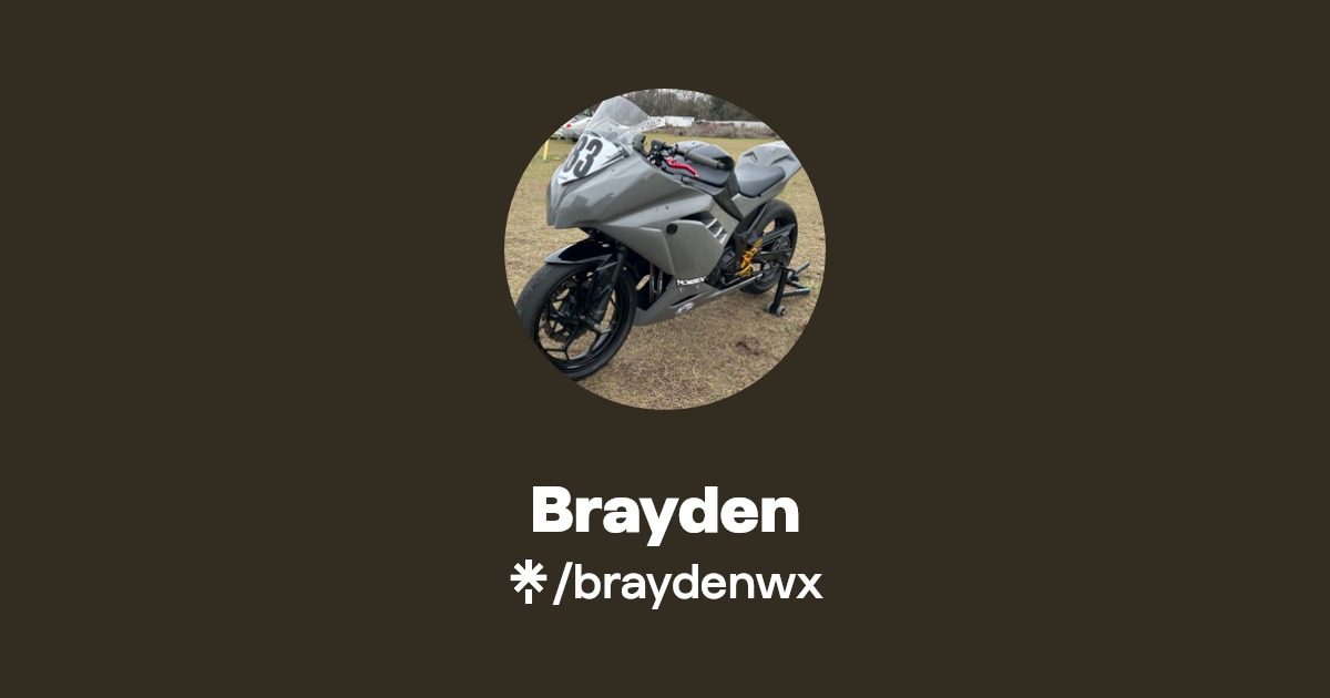 Brayden Instagram, TikTok Linktree