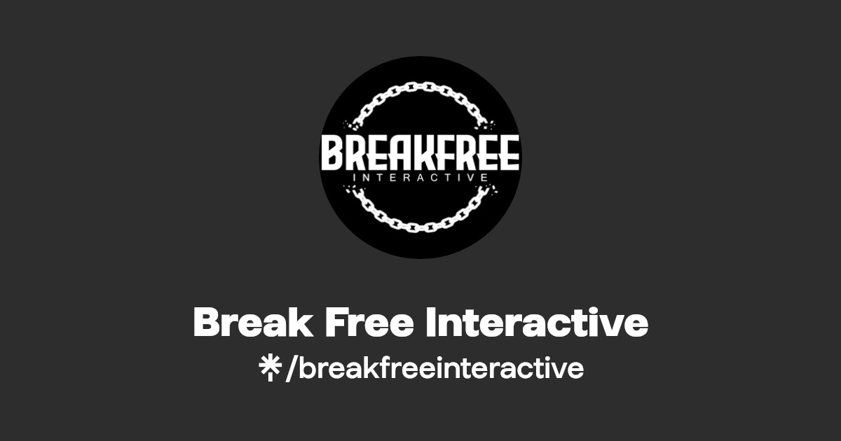 Break Free Interactive Twitter, TikTok Linktree