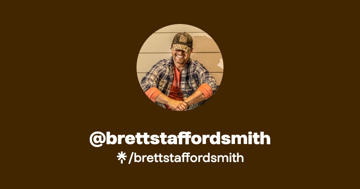 brettstaffordsmith Instagram, Facebook Linktree