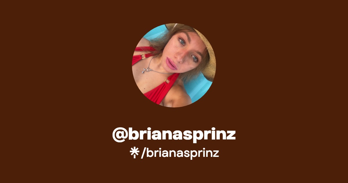 brianasprinz | Instagram, TikTok, Twitch | Linktree