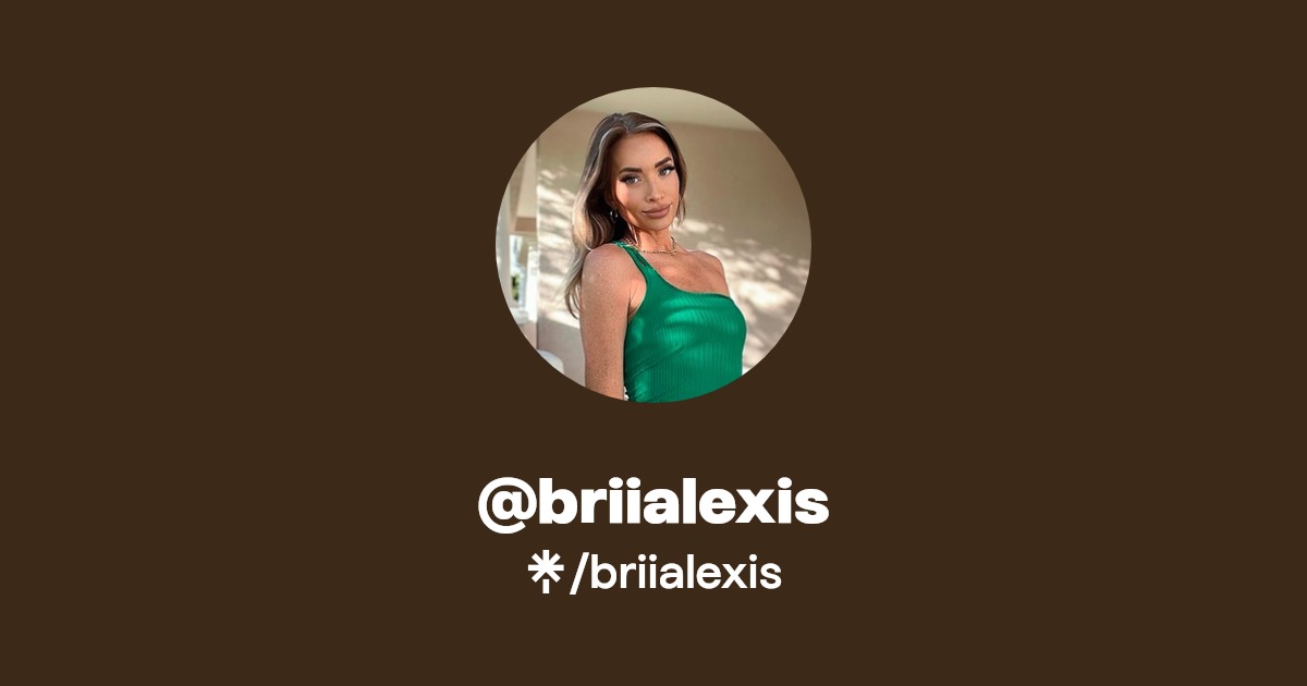briialexis Instagram Linktree
