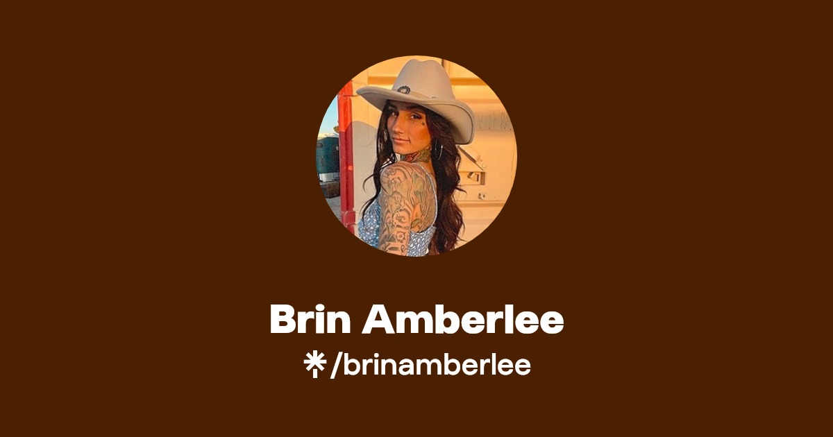 Brin Amberlee | Twitter, Instagram, TikTok | Linktree