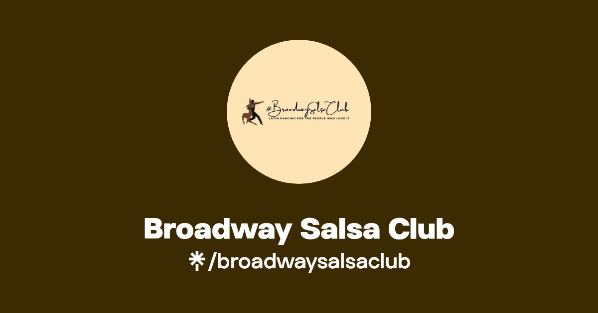 Broadway Salsa Club Instagram Linktree